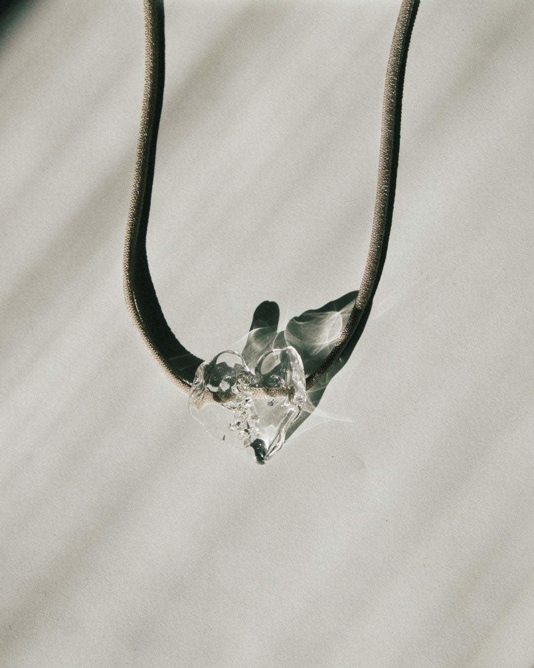 anthurium choker Petite Anthurium Necklace