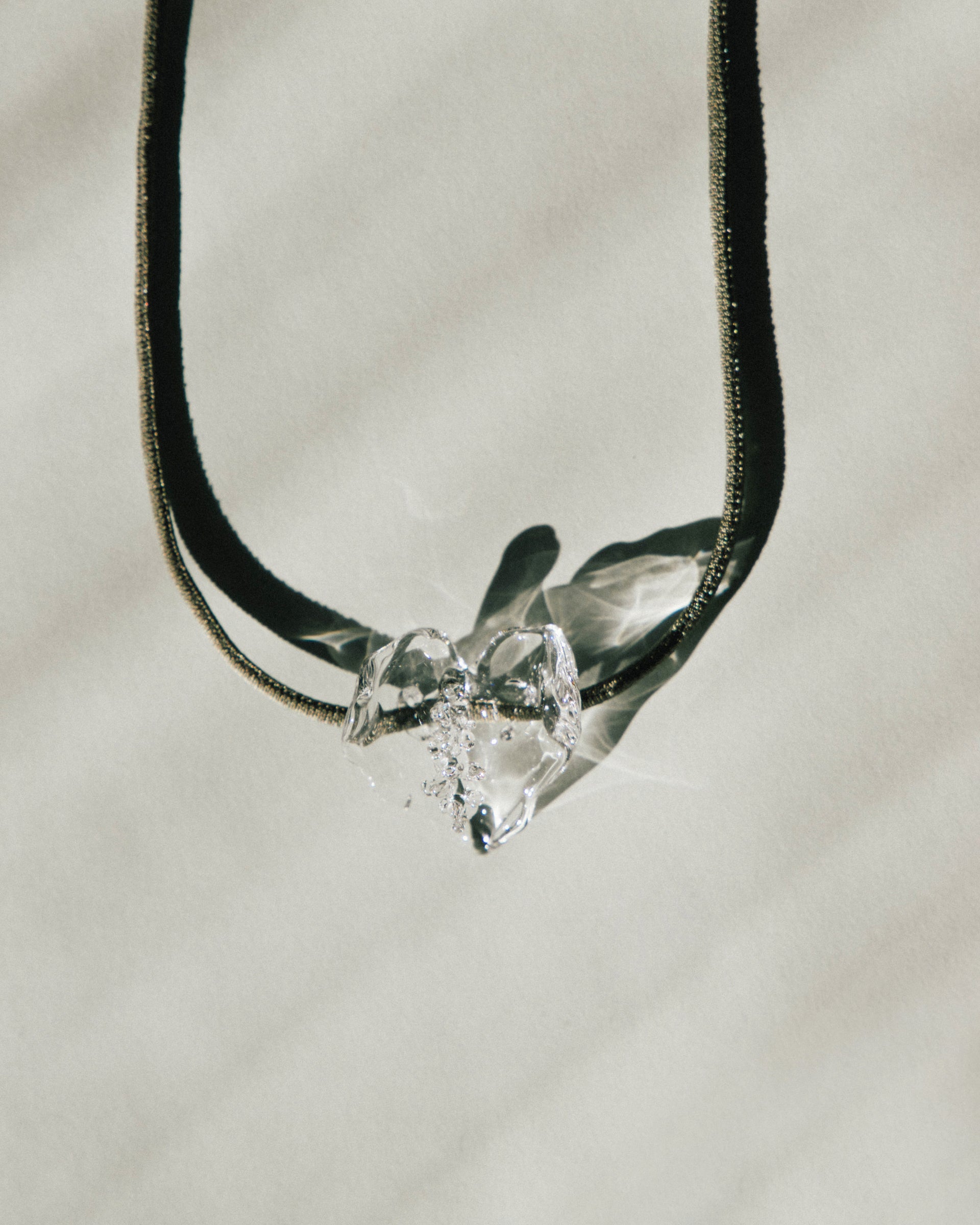 anthurium pendant Petite Anthurium Necklace – Bocanoite Studio