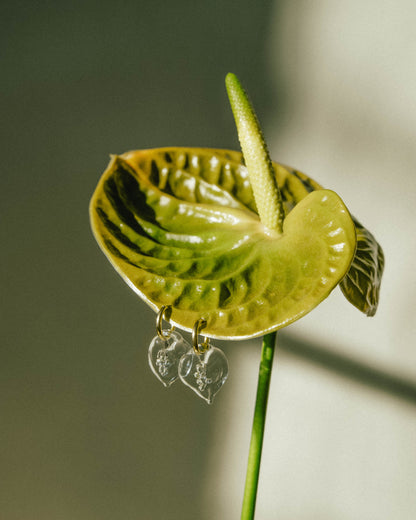 Anthurium Earrings